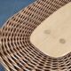 ULUV Rattan Coffee Table by Jan Kalous, Czechoslovakia, 1970s