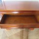 large curved chest of drawers - solid wood - cherry - 4 drawers - Louis Philippe