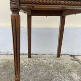 Pair of art deco chairs - tanned seat