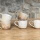 Ensemble café en grès artisanal