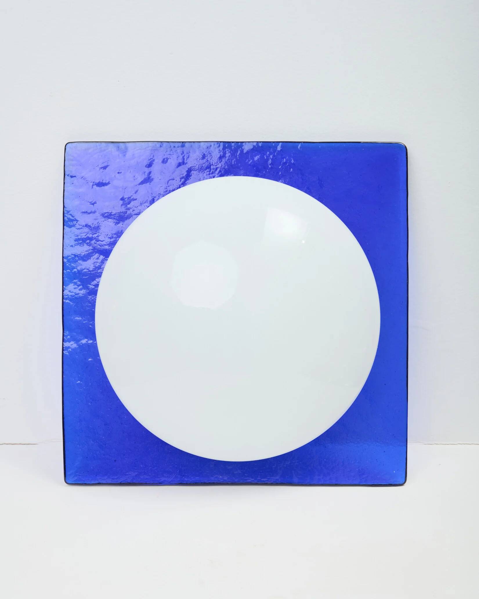 Applique carrée en verre de Murano, Vetri, 1970-1980