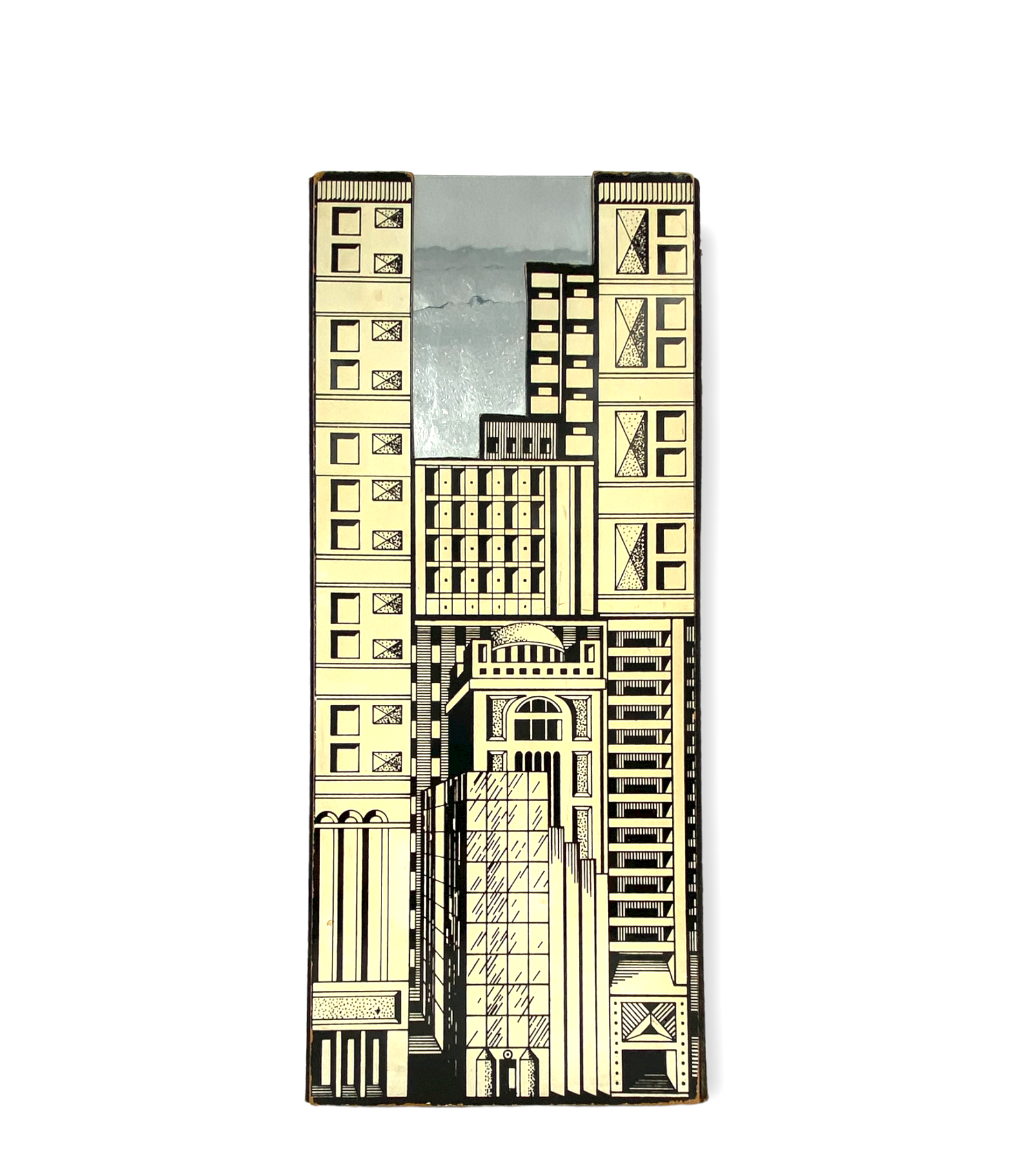 Architectural umbrella stand