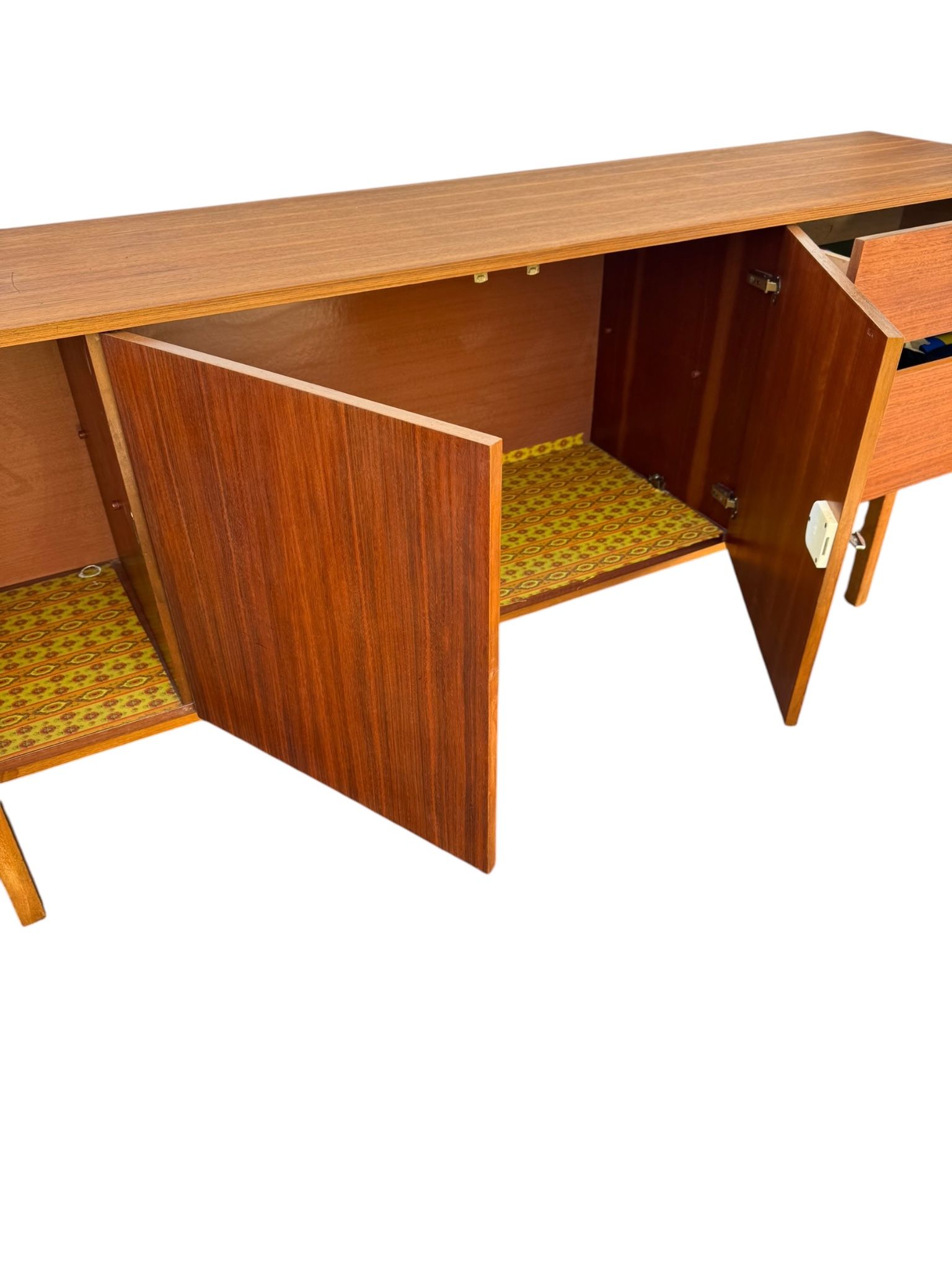 MCM Scandinavian Teak Low Board
