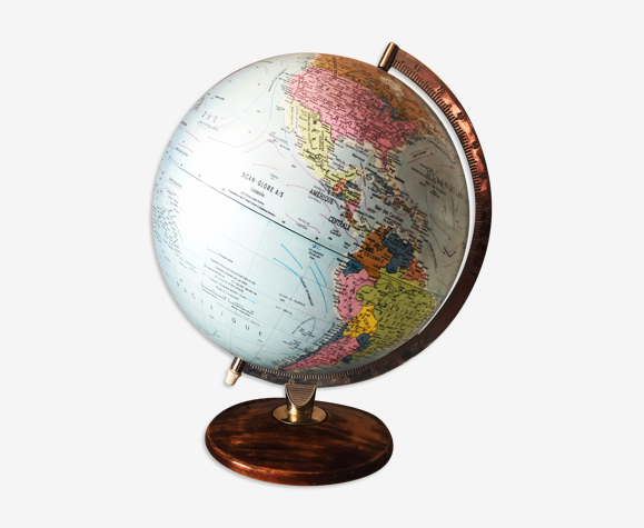 Globe terrestre lumineux