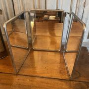 Miroir de coiffeur 3 volets vintage