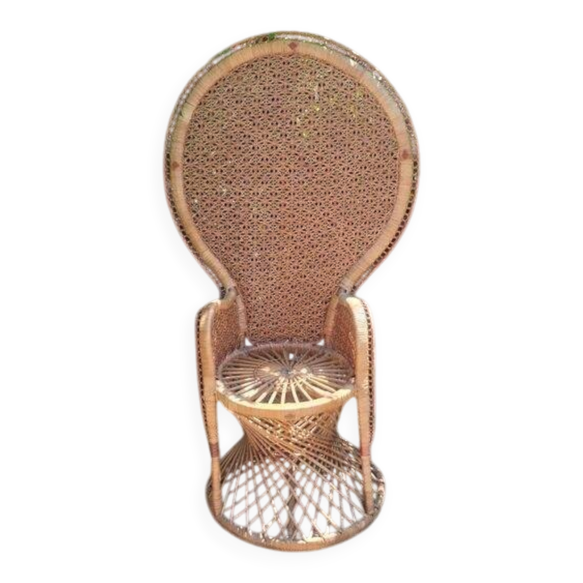 Fauteuil rotin style Emmanuelle