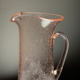 Glass decanter and mouth-blown, Biot 1960