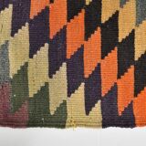 5x8 Colorful Tribal Pattern Kilim Area Rug, 166x247Cm