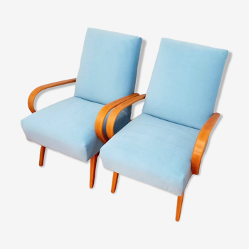 Armchairs by Jaroslav Šmidek for TON, Czechoslovakia, 1960s, Set of 2