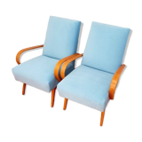 Fauteuils de Jaroslav Šmidek pour Ton, Tchécoslovaquie, années 1960