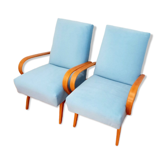 Armchairs by Jaroslav Šmidek for TON, Czechoslovakia, 1960s, Set of 2