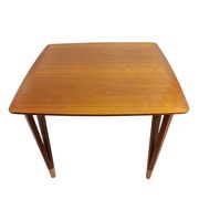 Lauritz Larsen coffee table, cherry wood, Denmark 1960s