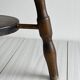 Antique dark wood stool