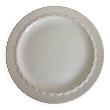 Plat à gâteau à festons Pierre Motton pour Gien