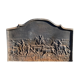 Plaque de cheminée Camargue arlésienne