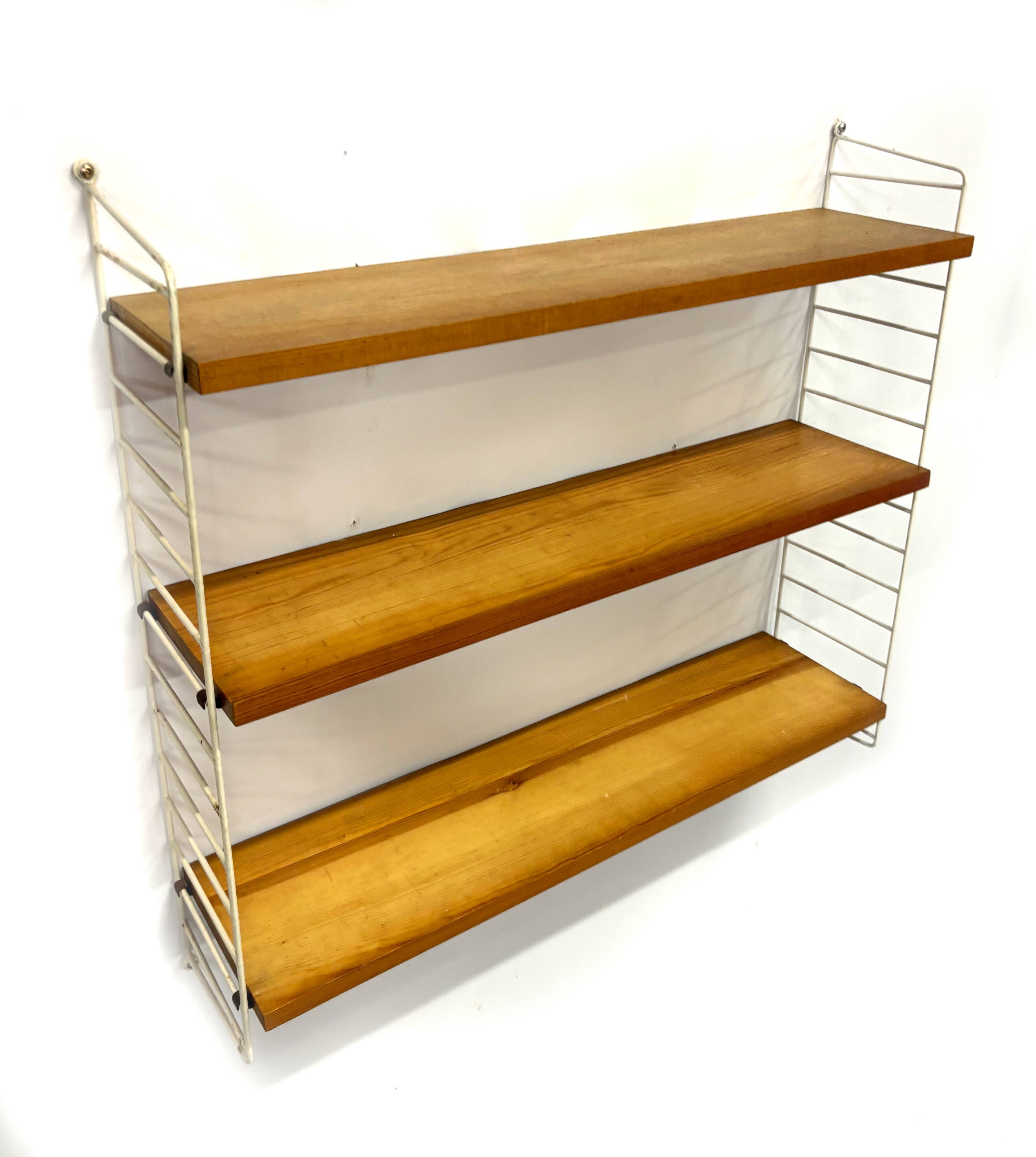 Système mural à cordes nisse du milieu du siècle, 1960 compact