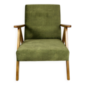 Fauteuil modèle B-310 avec revêtement vert olive, années 1970