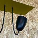 50s 60s stilnovo lamp light bauhaus mid century sheet metal design 60s 50s