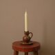 Soliflore candle holder in vintage stoneware ceramic handmade pottery Scandinavian country spirit