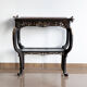 Japanese-style wooden side table mounted Gabriel Viardot