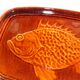Plate fish motif Saint Clément France 1304