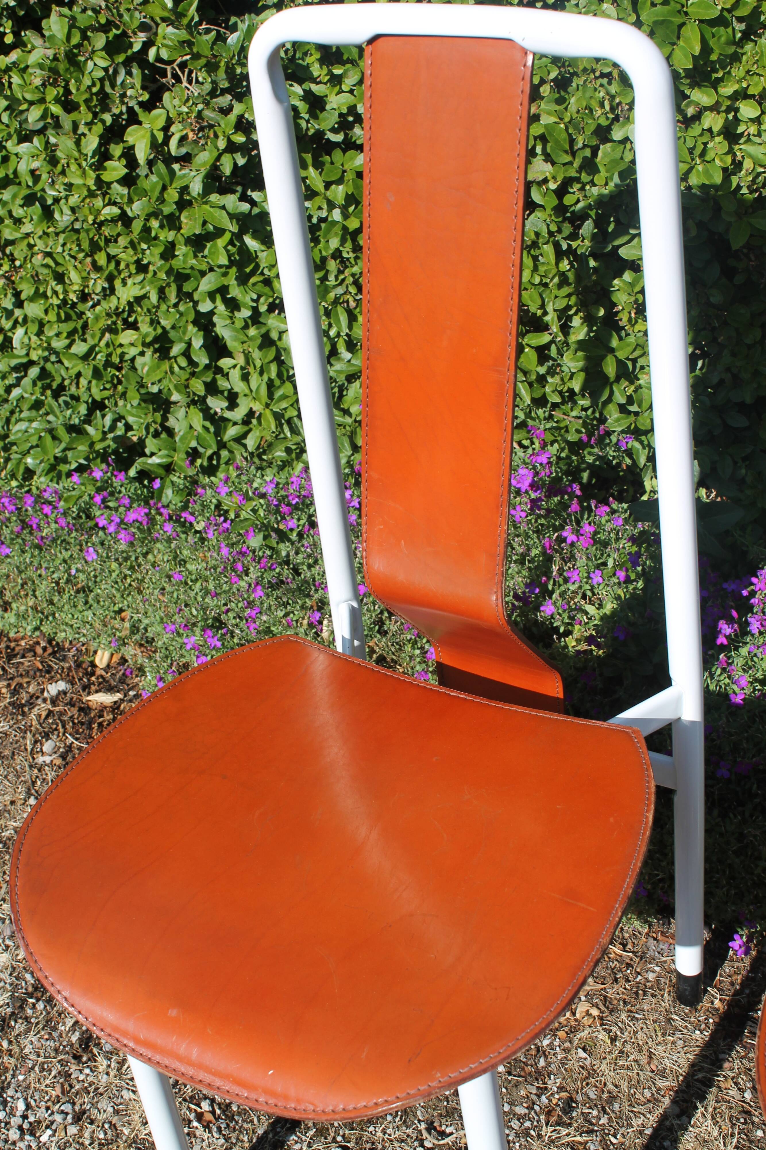 A. Castiglioni Irma serie of 6 chairs for Zanotta