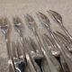 9 silver-plated snail forks by silversmith J Brille, 15.9 cm