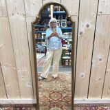 Miroir entre 2 en bois doré