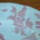 Set of 6 English style plates, kesteloot birthday