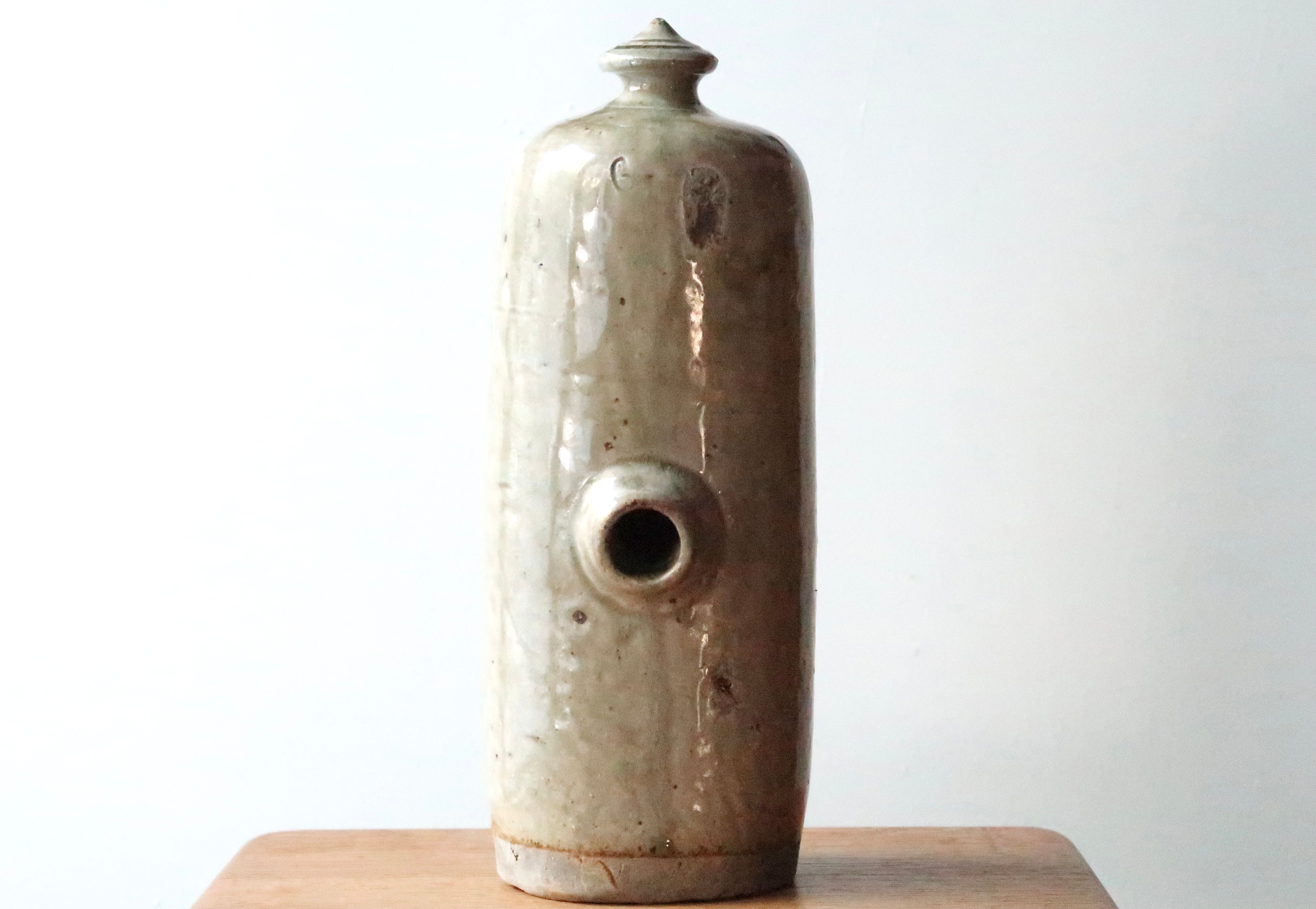 Sandstone bottle, La Borne, 50s