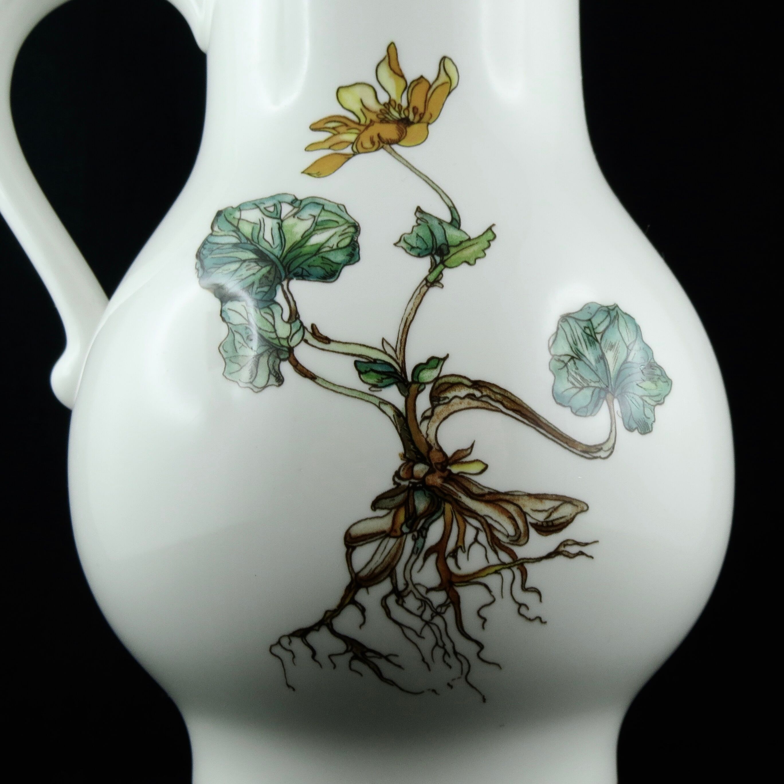 Pitcher broc botanica faïence villeroy & Bochh