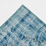 Oversized blue and green wool turkish carpets