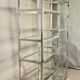 70s chrome shelf