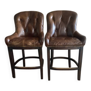 2 fauteuils de bar en - chez