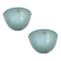 Light Blue Murano Glass Sconces, 1970s, Set of 2