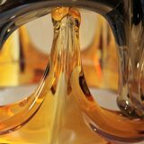 Hanging lamp glass from murano