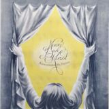 Teatr lalki i maski original Polish Theater poster of 1968