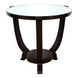 Mahogany pedestal table, Art Deco style – 1959