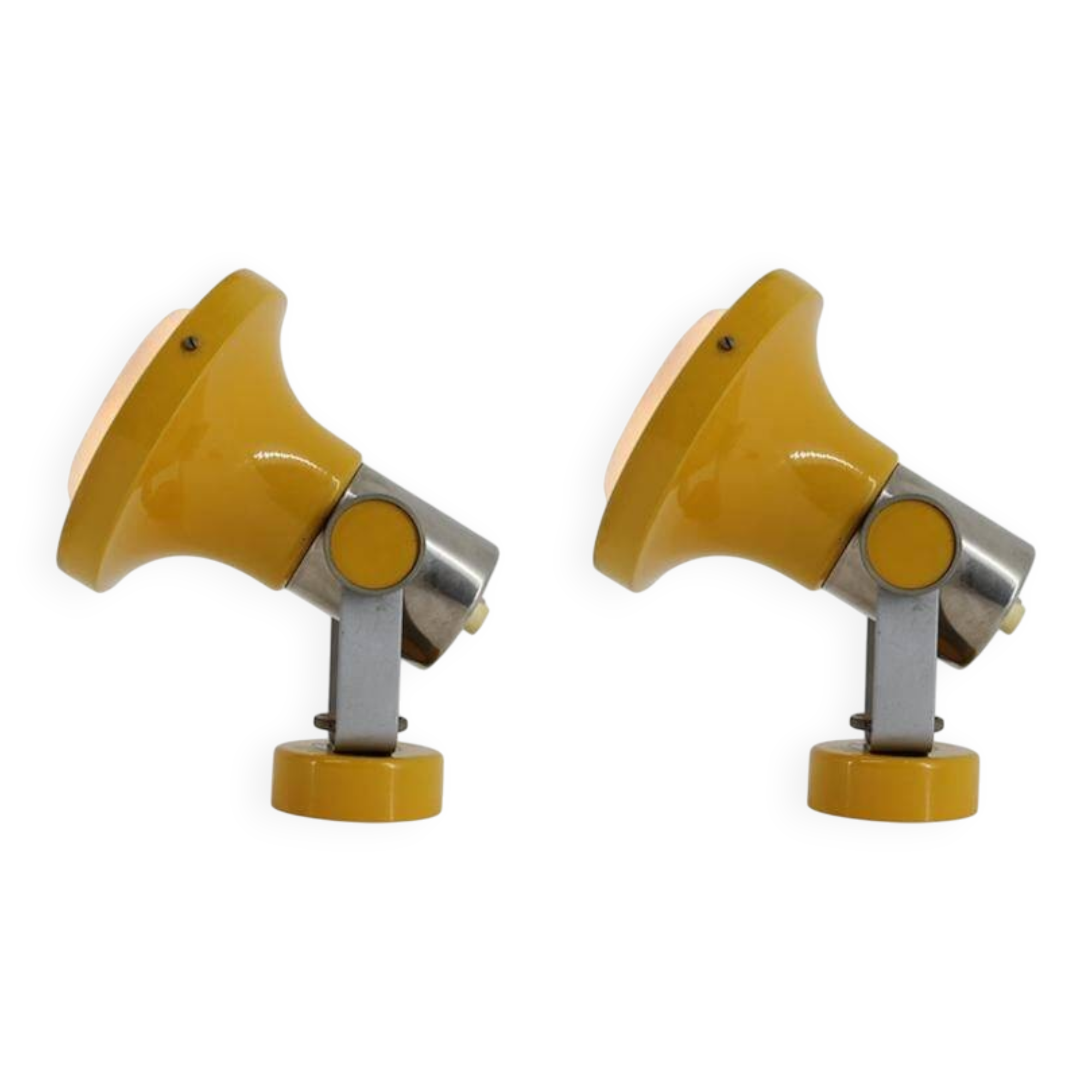 Pair of mid-century wall or table lamps by Pavel Grus, 1970s