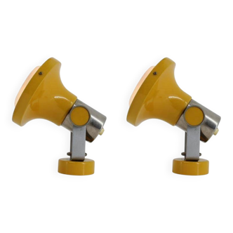 Pair of mid-century wall or table lamps by Pavel Grus, 1970s