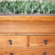 Wooden sideboard, small storage unit, vintage drawer cabinet