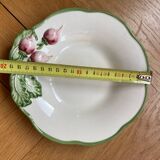 Fg Radish Barbotine Drainer Bowl