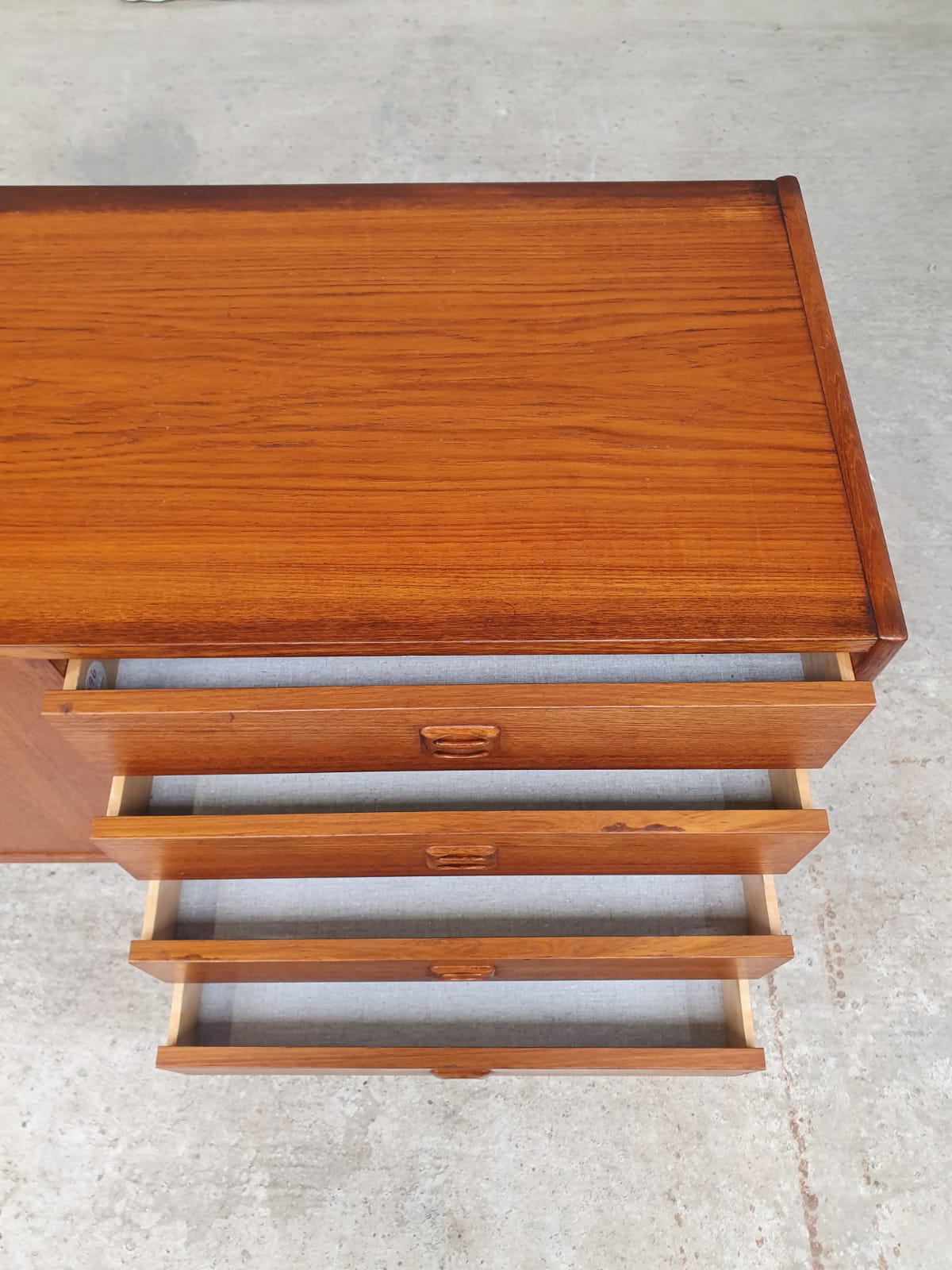 Danish sideboard with key
