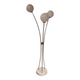 1970 vintage chrome steel floor lamp