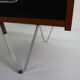 Cees Braakman teak desk with triangle legs for Pastoe