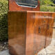 Ancien meuble Art Déco en noyer années 40-50