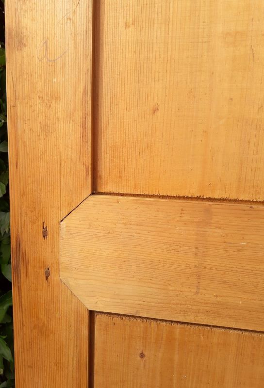 Pair of doors 248x129cm old