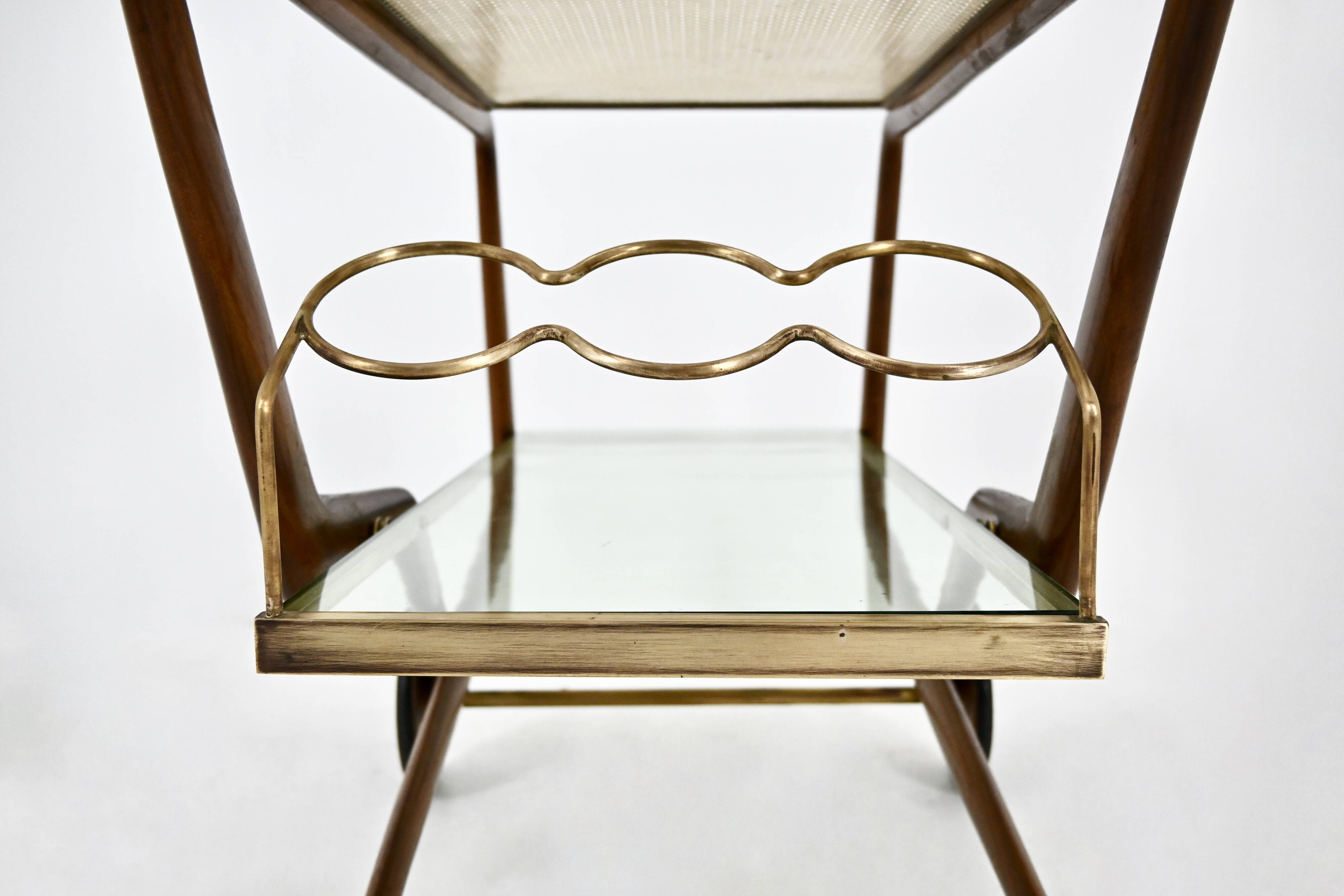 Italian serving trolley, 1960s