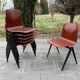 Set of 6 Galvanitas Thur chairs - Op -Seat model S22, 1960s