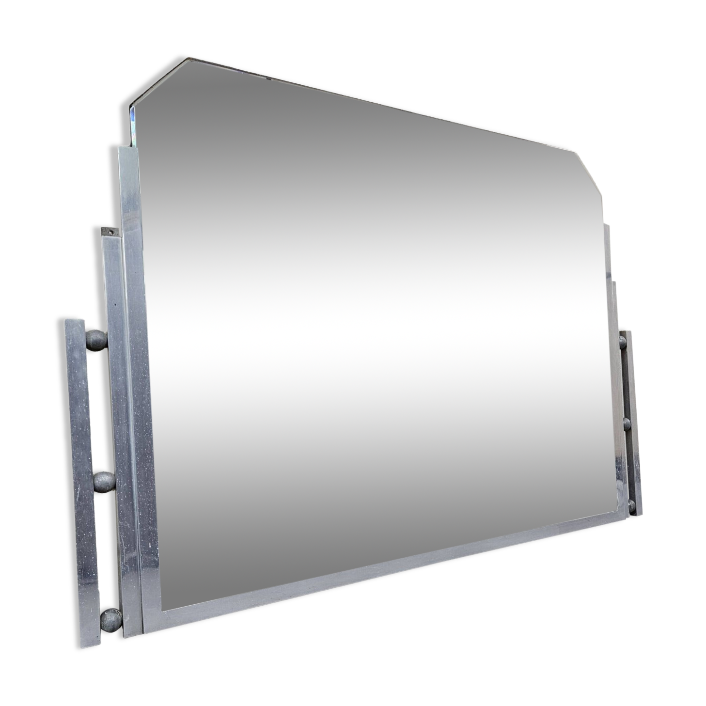 Beveled Art Deco mirror